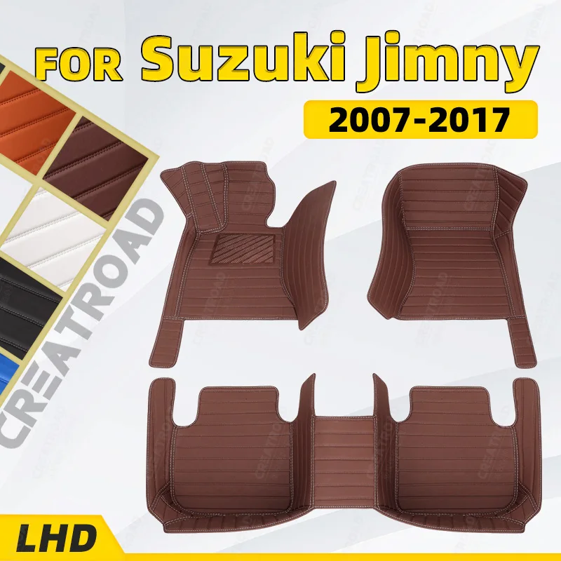 Автомобильные аксессуары на заказ коврики для Suzuki Jimny 2007-2009 2010 2011 2012 2013 2014 2015 2016 2017