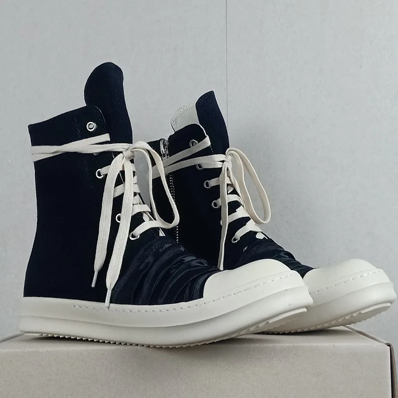 

Высокие кроссовки Rick High Street RO Owens, Мужская парусиновая обувь, повседневная обувь, женские кроссовки