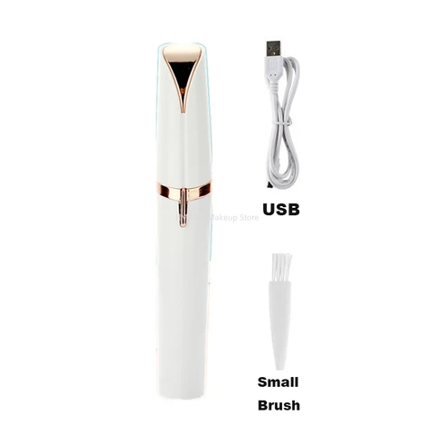 USB Электрический триммер для бровей безболезненный эпилятор для бровей мини-бритва бритвы портативный бритвенный депилятор для лица инструмент для изготовления