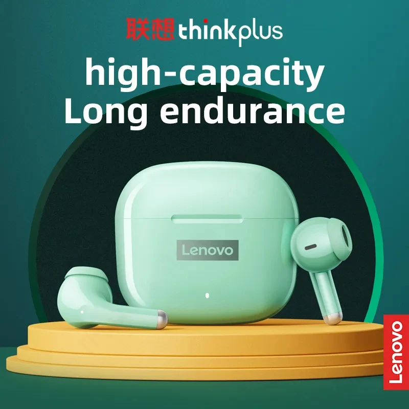 Фото TWS-наушники Lenovo LP40 Pro с поддержкой Bluetooth и шумоподавлением №4