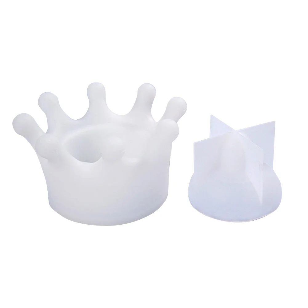 

Resin Jewelry Box Mold Storage Box Molds With Lid Crown Container Molds For Resin Small Size Silicone Trinket Case Moulds For