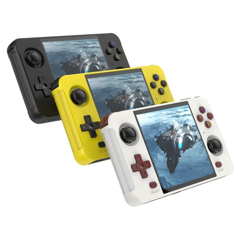 R40S Ретро игровая консоль 16 ГБ + 64 Wi-Fi BT Linux Поддержка для GBA GBC PSP PS1 N64 DC NDS ARCADE Simulator