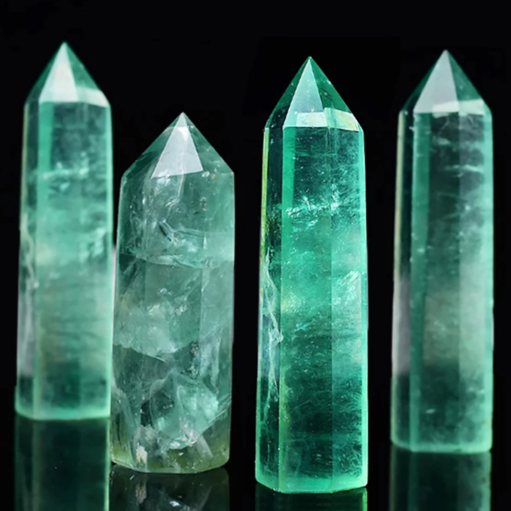 

Набор из 4 предметов АierCrystal флуорит кристаллов для дома