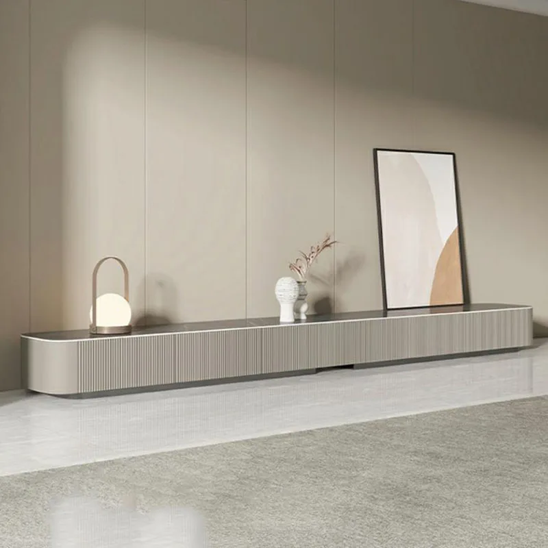 Подставка для телевизора с камином в гостиную Современные Простые журнальные