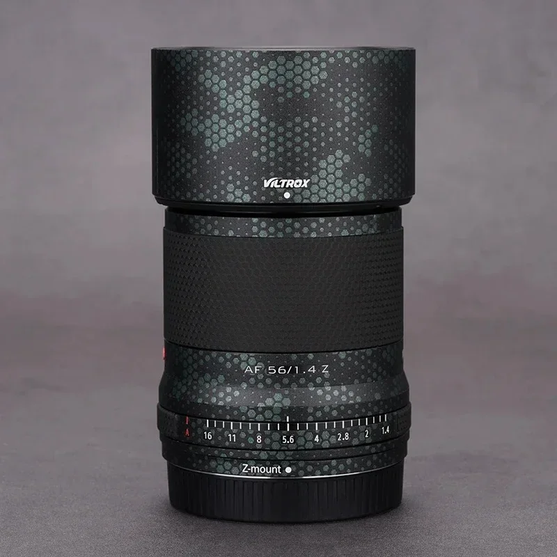 Для VILTROX AF 56 мм F1.4 Z наклейка на кожу виниловая пленка защитная для объектива