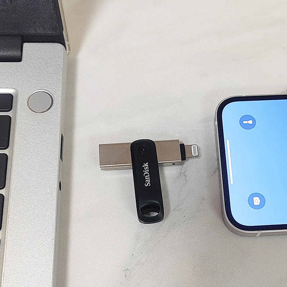Оригинальный флэш-накопитель SanDisk Go IX60N для телефона iPad Stick 256 ГБ iXpand 128 PenDrive USB3.0
