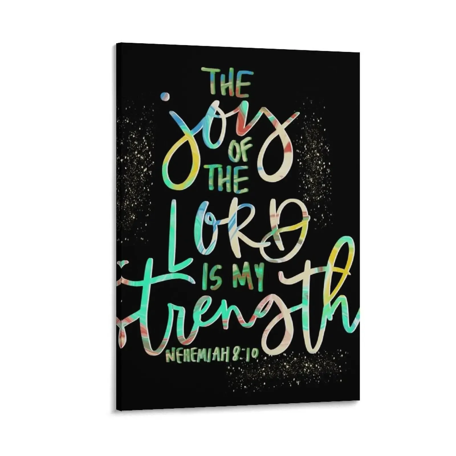 Радость Властелина-моя сила нехемия 8:10 Картина на холсте украшение из аниме