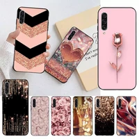 love rose gold style pattern phone case for samsung galaxy a s note 10 12 20 32 40 50 51 52 70 71 72 21 fe s ultra plus