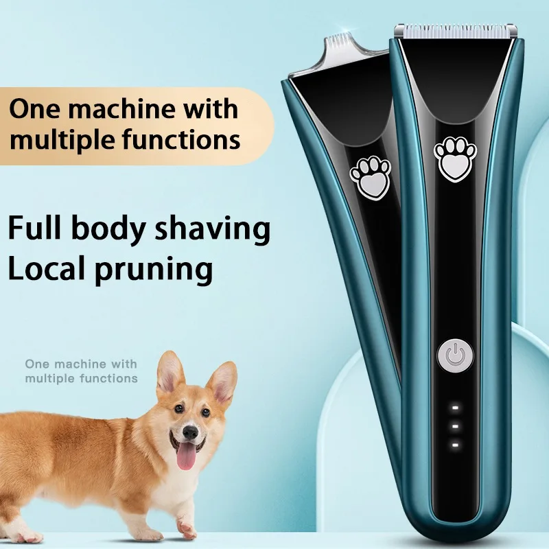 

Professional Dog Clipper Dog Hair Clippers Grooming Pet Cat Dog haircut Trimmer Shaver Set Pets Rechargeable Scissor Newest