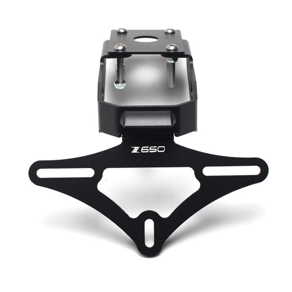 

Хвостовой аккуратный держатель номерного знака для Kawasaki Z650 Ninja 650 2017-2024, кронштейн для крепления заднего номерного знака мотоцикла, фиксатор крыла
