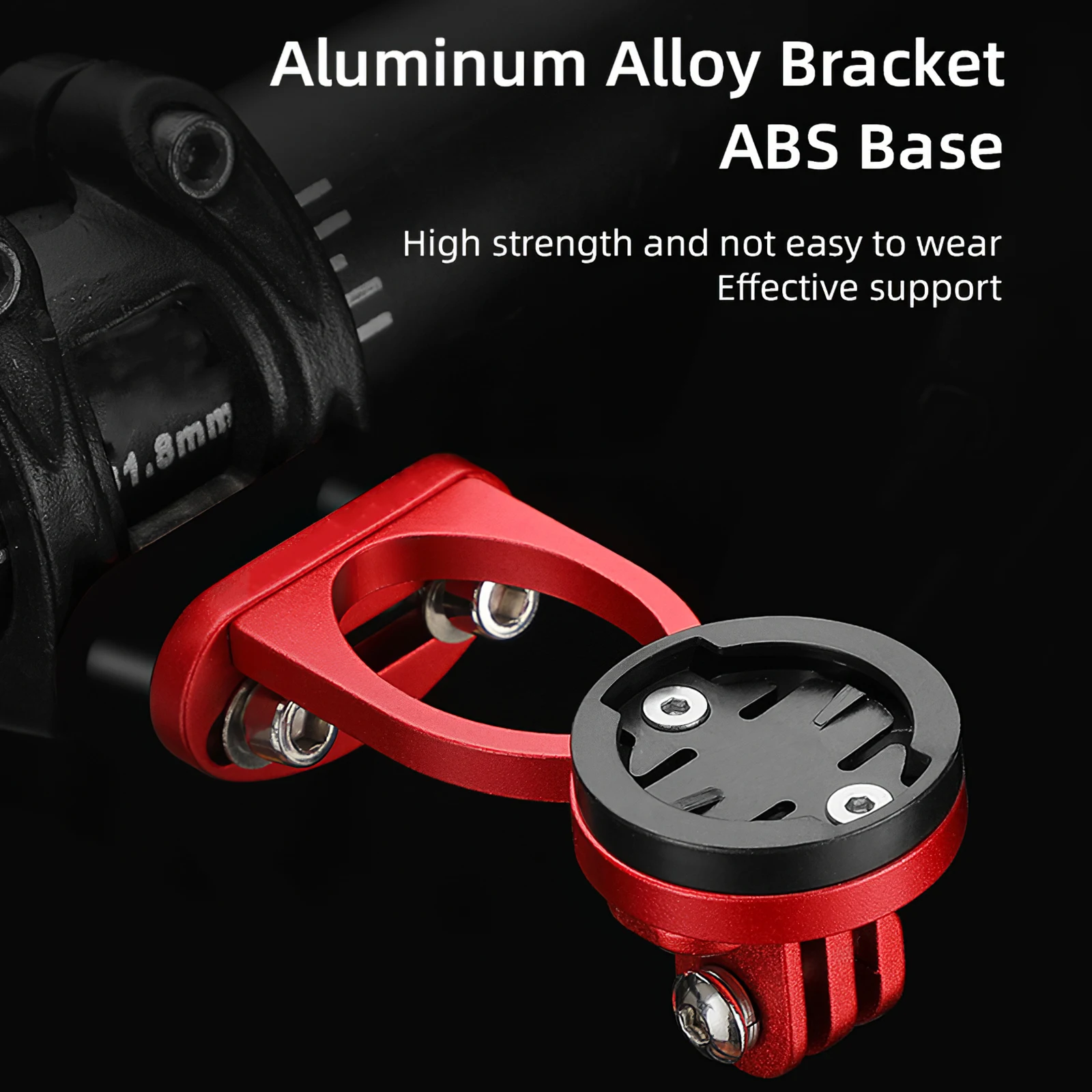 

Bike Stopwatch Stand Bicycle Split Code Table Stand Multifunctional Lightweight Rustproof Stopwatch Extension Bracket Base