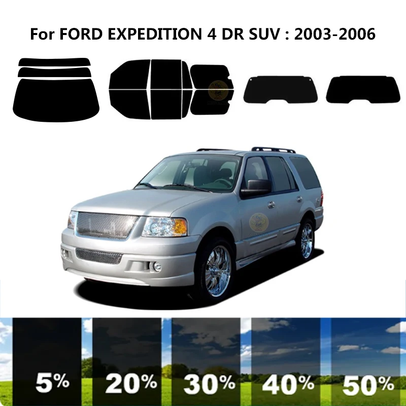 

Нанокерамическая Автомобильная УФ-пленка Precut для окон, автомобильная пленка для окон для FORD DISPATCH 4 DR SUV 2003-2006