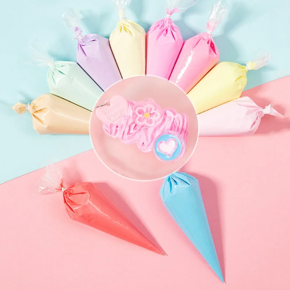 Сладкий имитационный кремовый клей искусственный для взбитой глины ручная