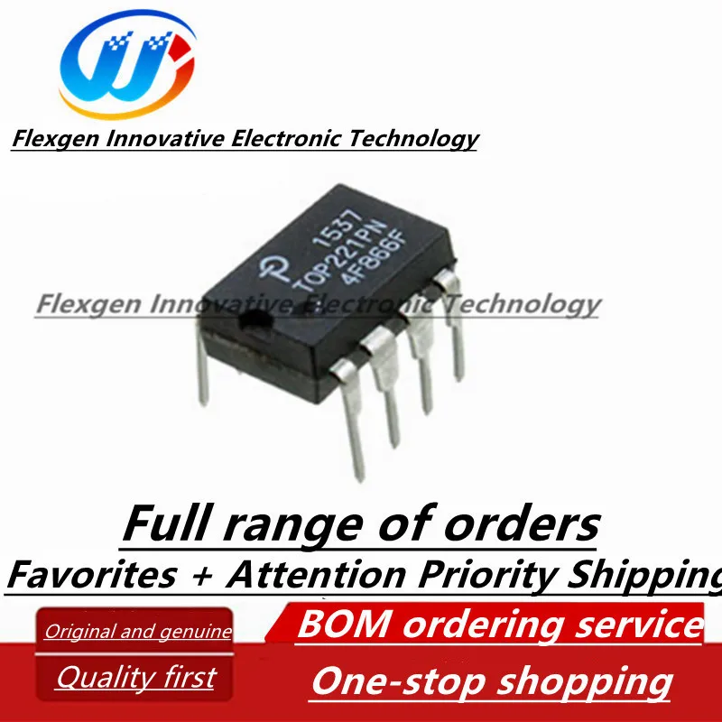 TOP221PN TOP221P импульсный чип управления питанием IC хорош DIP-8