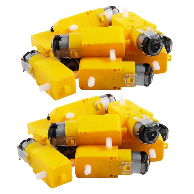 

20 Piece Smart Car Tt Motor Launch Smart Car Gear Motor For Arduino