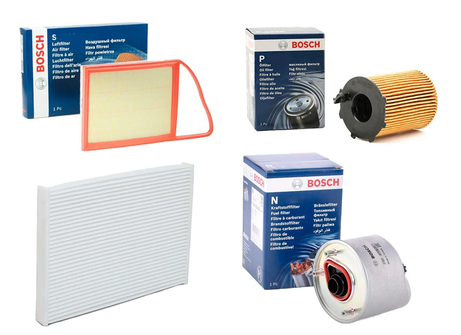 

Bosch Citroen C-Elysee 1.6 HDi filter set