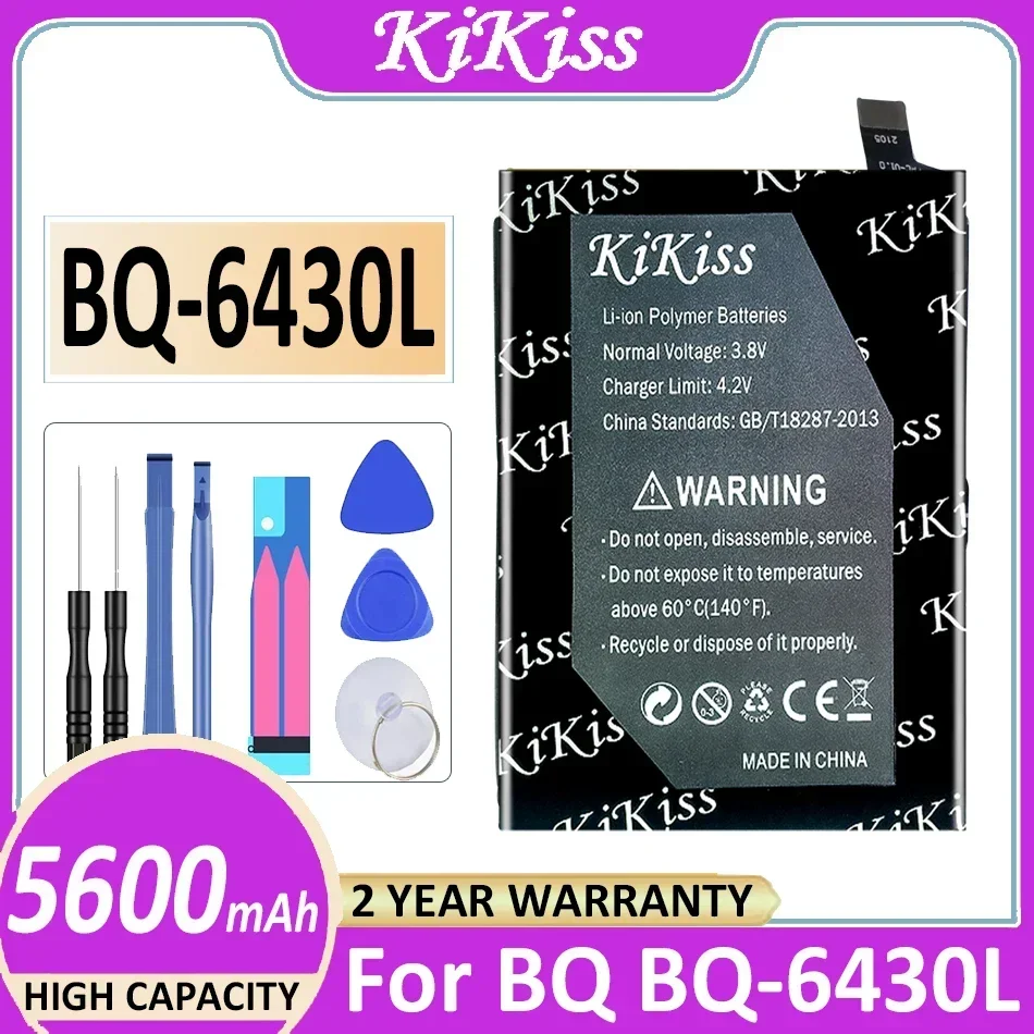 Аккумулятор KiKiss BQ6430L 5600 мАч для Oukitel C21/для BQ BQ-6430L аккумулятор мобильного телефона