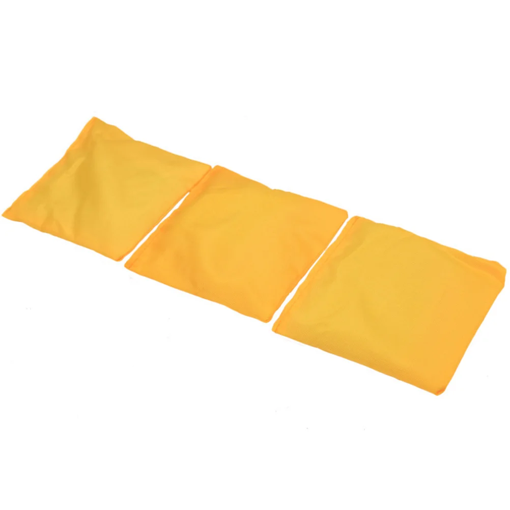 12 шт. нейлоновые погремушки для игр игрушечные игровые детей (красный * 3 + желтый