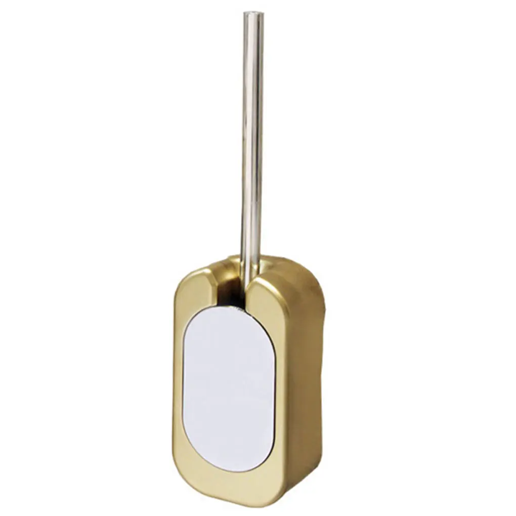 

Toilet Cleaning Brush and Holder Plastic Bathroom Cleaning Tool Toilet Bowl Brush Holder Long Handle