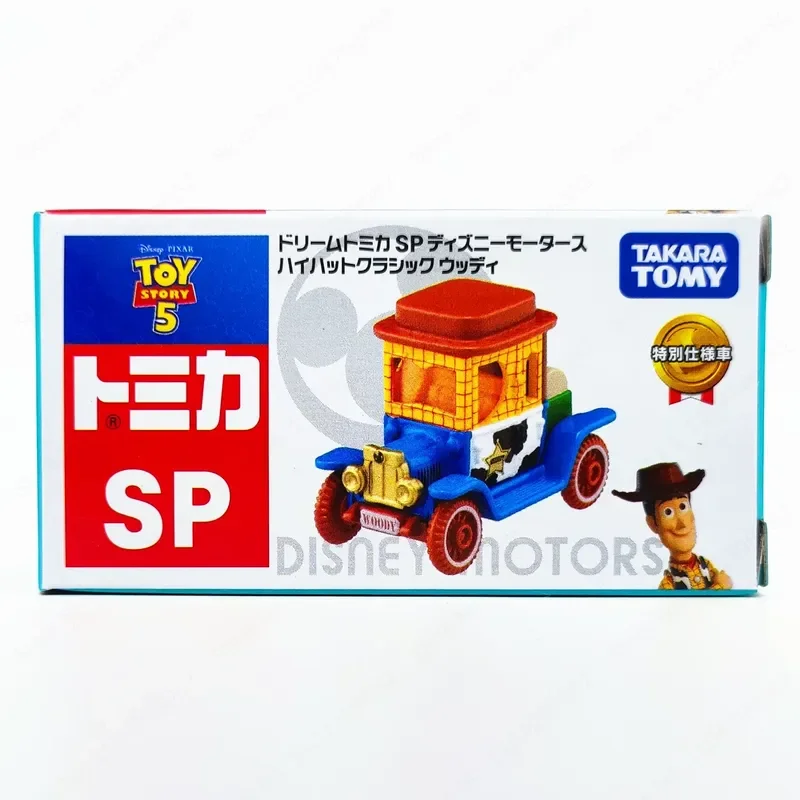Фото Коллекционная модель автомобиля Takara Tomy Tomica Disney Toy Story 5: Транспортер из литого сплава с фигурками Вуди, Базза Лайтера, Джесси, Инопланетянина. Игрушка-подарок. №5