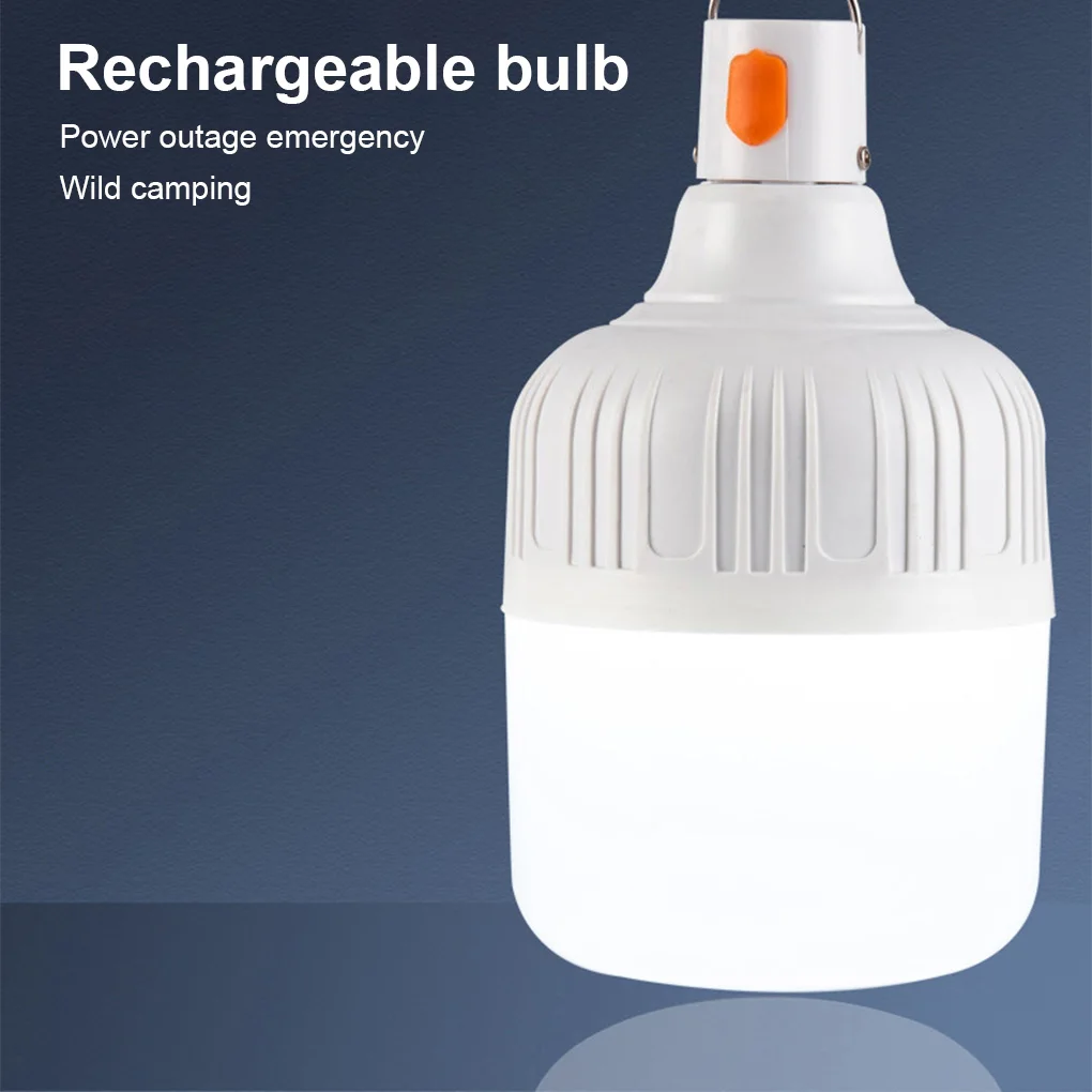 

Outdoor Tent Lamp Camping Adjustable Hanging Emergency Light Plastic Porch Garden Yard Fishing Lighting with Hanger