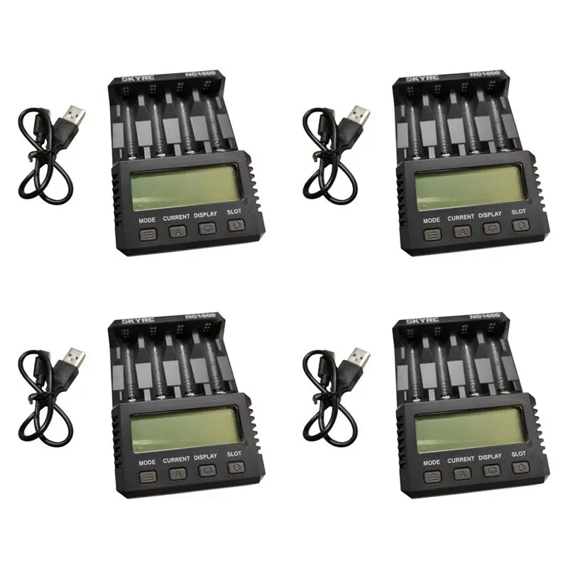 Фото 4X SKYRC NC1600 Аккумуляторы AA/AAA NiMH/NiCR с анализатором, портативное устройство №1