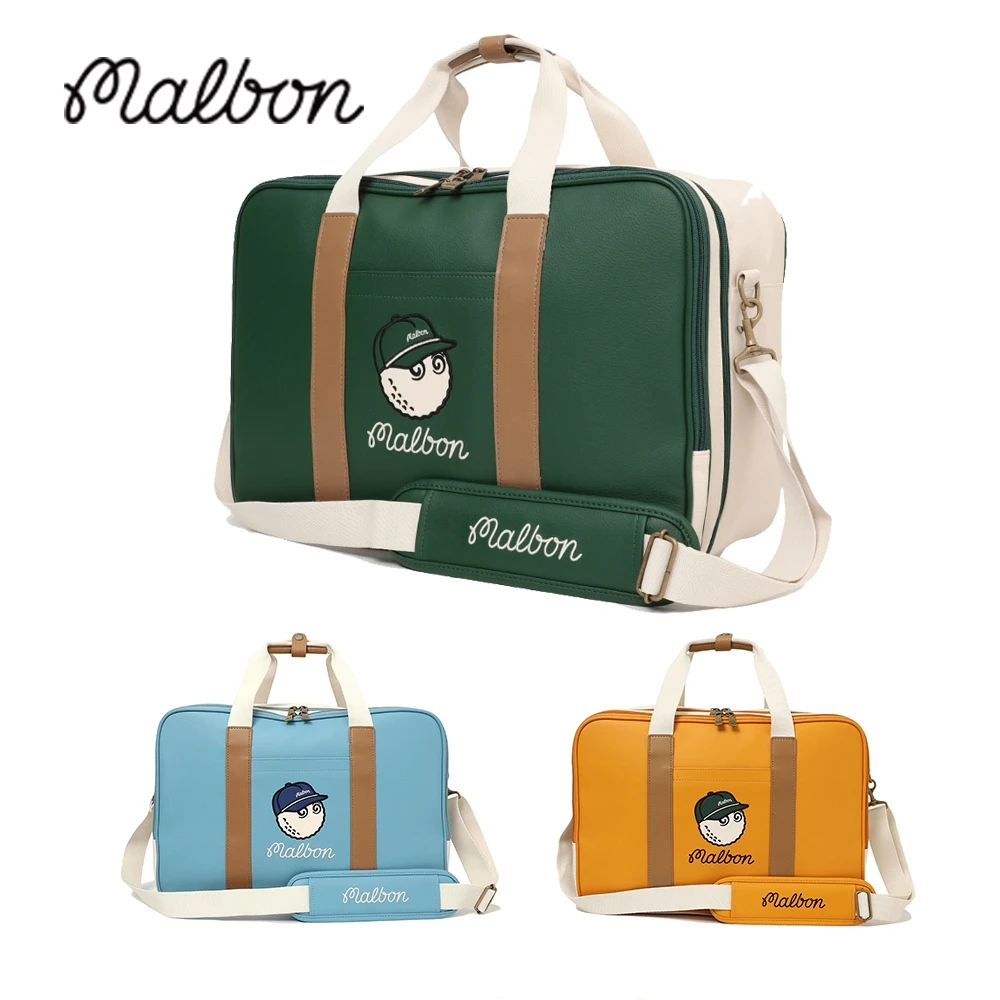 

MALBON GOLF New Portable Men Women Clothing Boston Bag Sports Gym Handbag Fashion Waterproof Lightweight Outdoor Duffel Bags