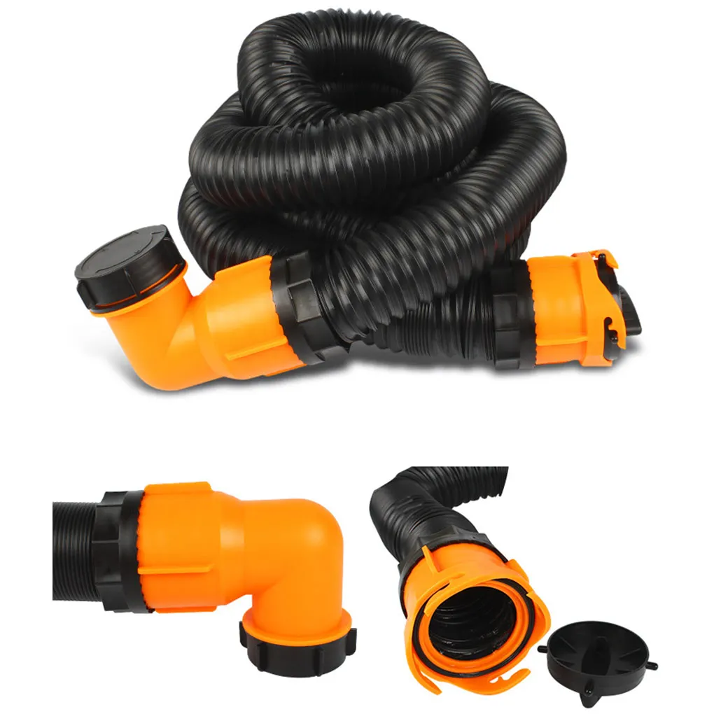 

Sewer Hose Caravans Drain Pipe Fittings Motorhome Accessories Parts