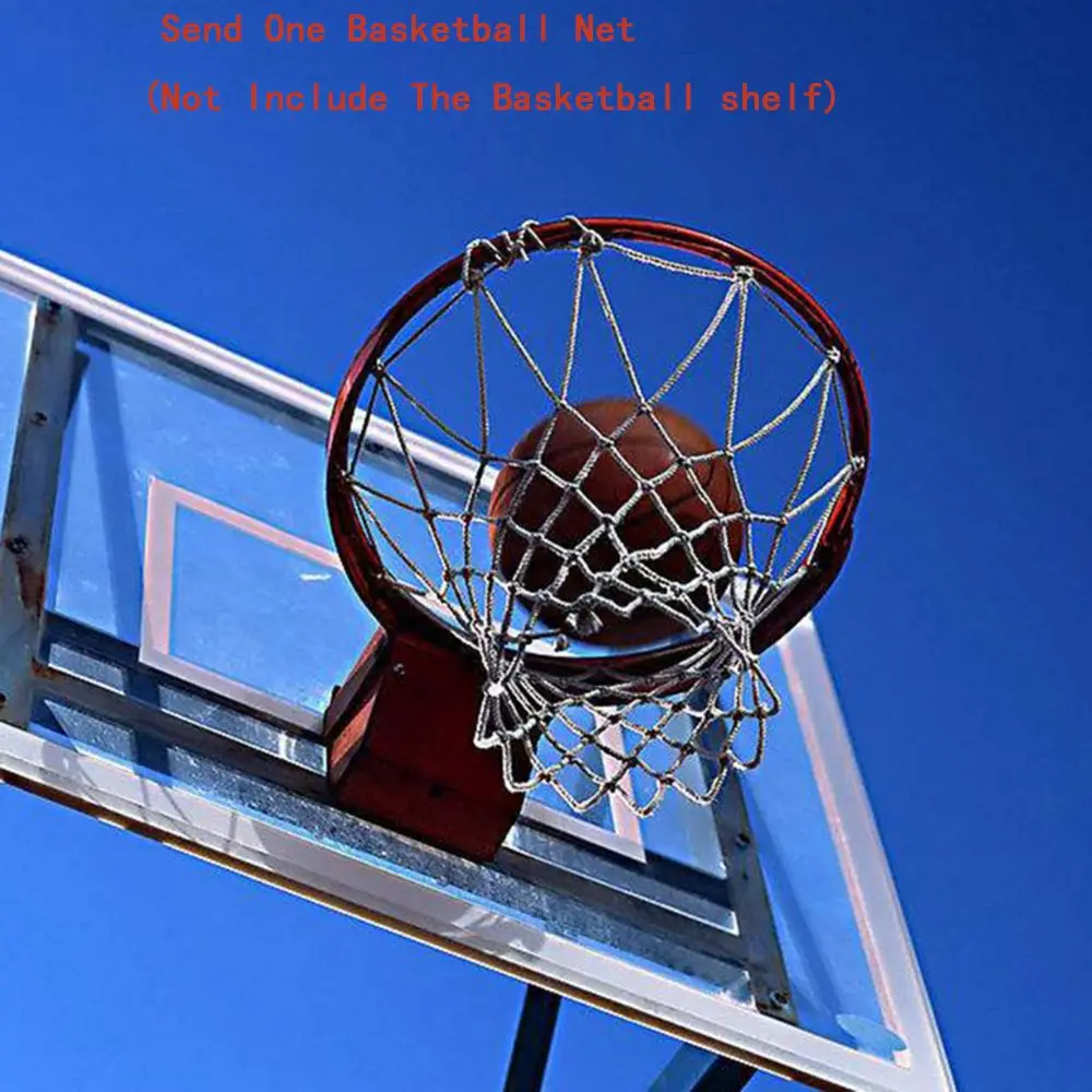 

Hoop Thread Nylon Deluxe Durable Rugged Mesh Net standard size Basketball Net