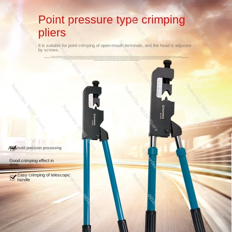 Механический обжимной инструмент обжимные клещи с открытым отверстием ручной