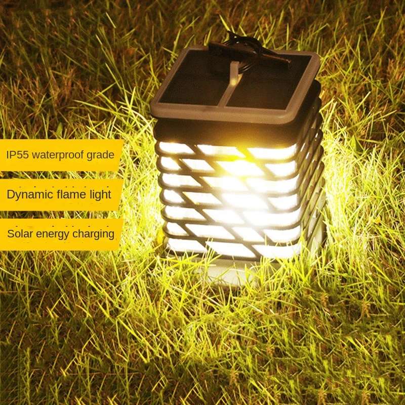

Solar Candle Lamp Outdoor Garden Decorative Light European Landscape Led Garden Lamp