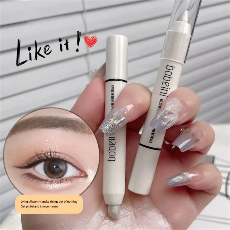

Pearl Pen No Smudge Fine Flash Do Not Take Off Makeup Brighten Makeup Eye Shadow Stick Champagne Gold Water Proof Eye Makeup 2g