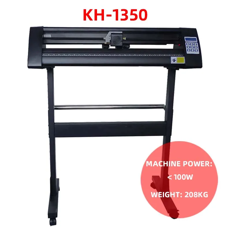 

KH-1350 1350mm Black Manual Contour Cutting Plotter Machine With Usb Socket