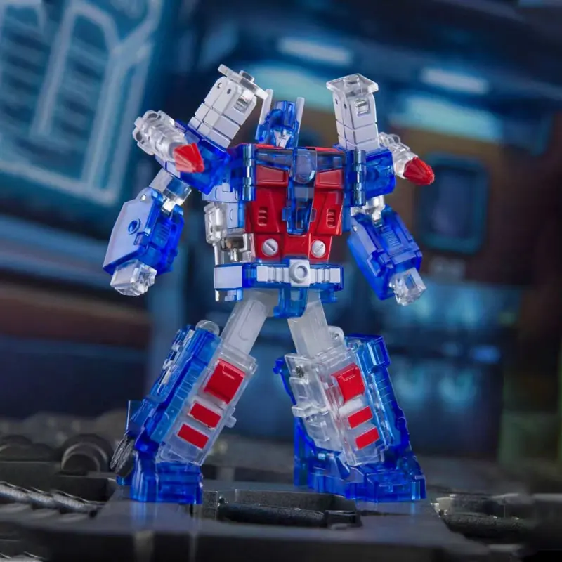 Фото В наличии НОВЫЙ DR.WU DW-E23 Ultra Magnus Color Transparent Edition Трансформация Малая масштабная фигурка Модель Коллекция игрушек №2
