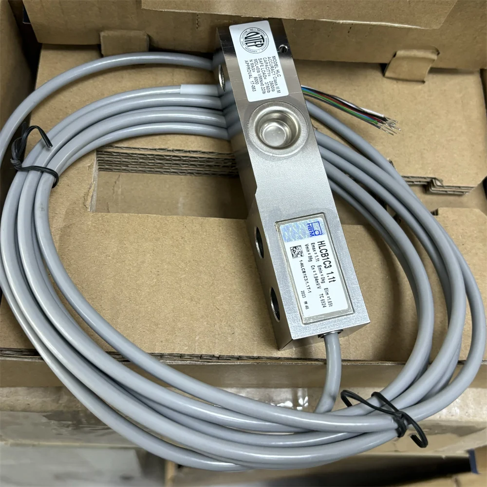 Фото Тензодатчик HBM HLCB1C3-1.1t, датчик веса на 1 тонну №1