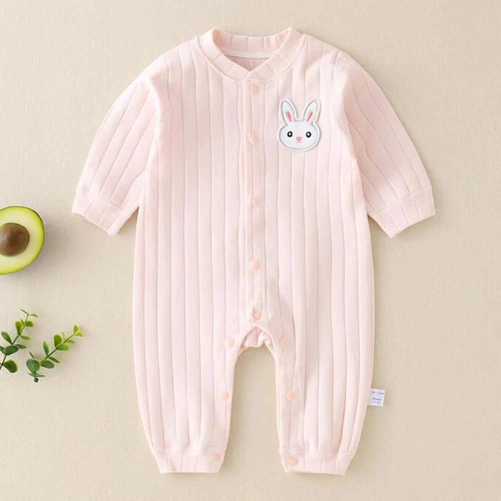 

Newborn Onesies For Baby Girl Cotton Spring Autumn Winter Long Sleeve Boy Rompers Birthday Infant Clothing