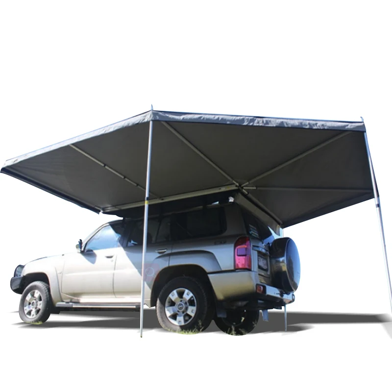 

Outdoor Awning Camping Portable Foldable Waterproof Car Roof Top Tents Sunshade Simple Motorhome Car Rear Tent