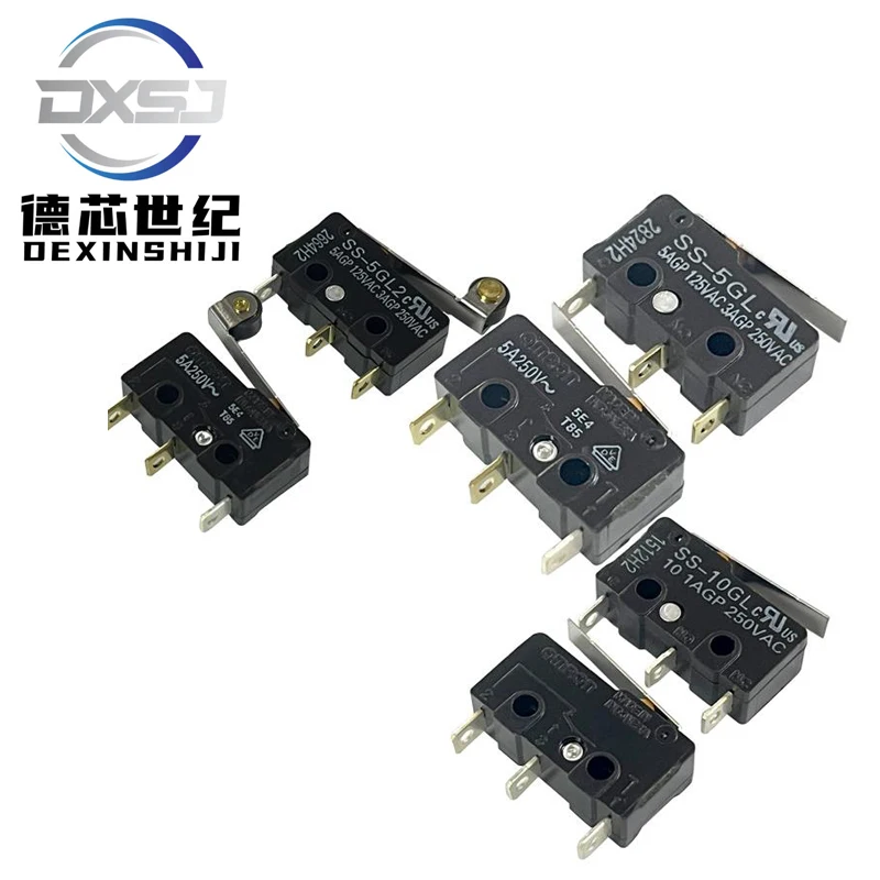 Сенсорный переключатель Omron SS серии SS-5GL SS-5GL2 SS-10GL SS-5 5GL-F 5GL13 01 10 5GL111 Новая кнопка с