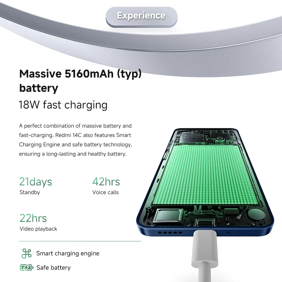 Смартфон Xiaomi Redmi 14C China 8/256ГБ global