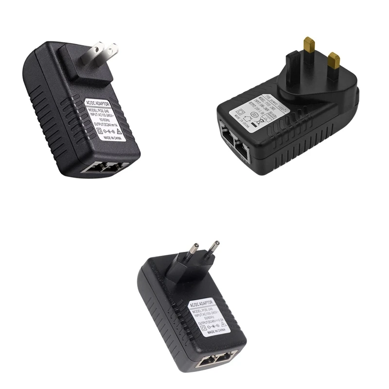 

Инжектор POE для IP-камеры видеонаблюдения, блок питания Ethernet, адаптер питания POE для камеры IPC