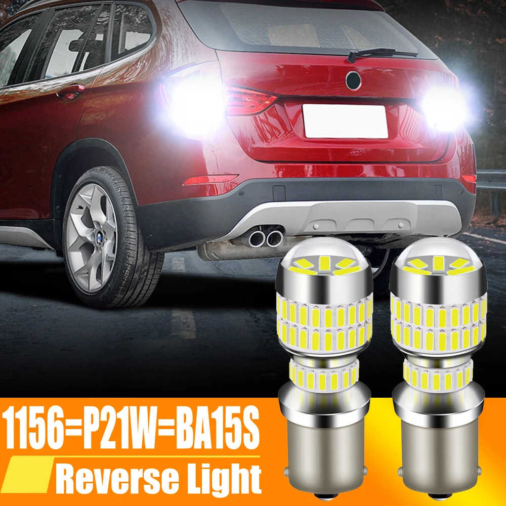 

2x LED Reverse Light Lamp P21W BA15S 7506 Canbus For BMW E63 E64 X1 E84 F48 X2 F39 X3 E83 X4 F26 X5 E53 Z3 E36 Z4 E86 E85 Z8 E52