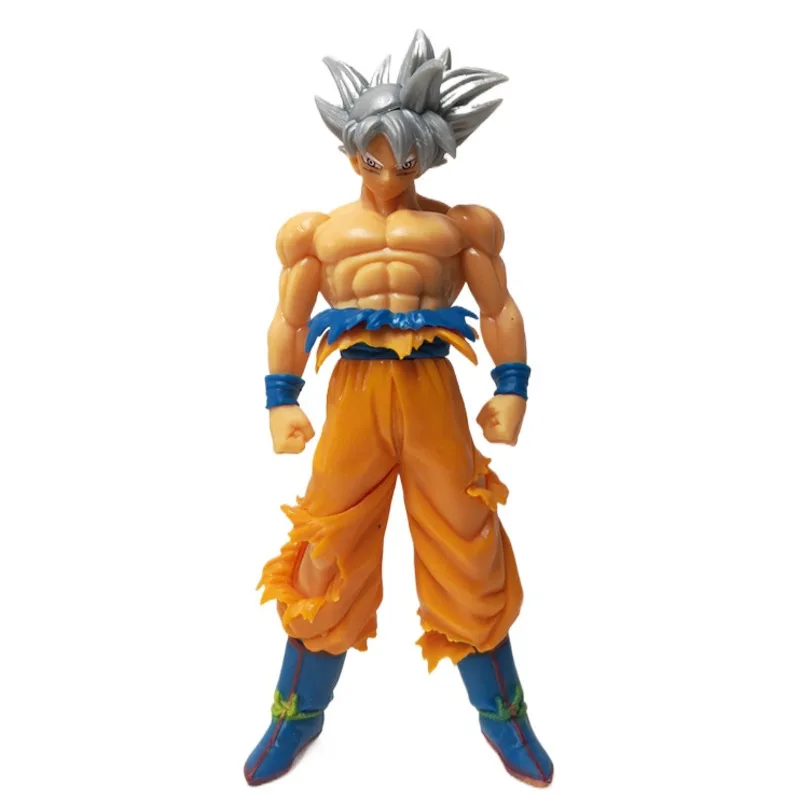 

GK Dragon Ball Z Figurine Super Saiyan Silver Goku Action Figure Anime Model Ultra Instinct DBZ Doll Statue Collection Toy Figma