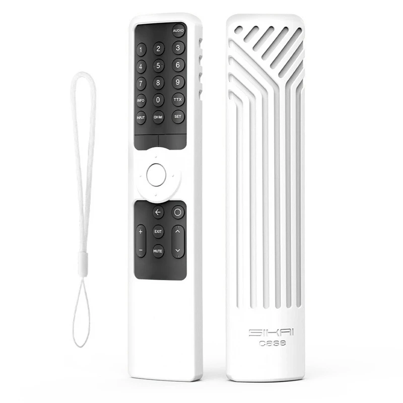 

SIKAI CASE for Xiaomi P1/P1E/Q1/Q1E Silicone Remote Control Sleeve XMRM-19 Anti-Fall Anti-Loss Protective Sleeve, D