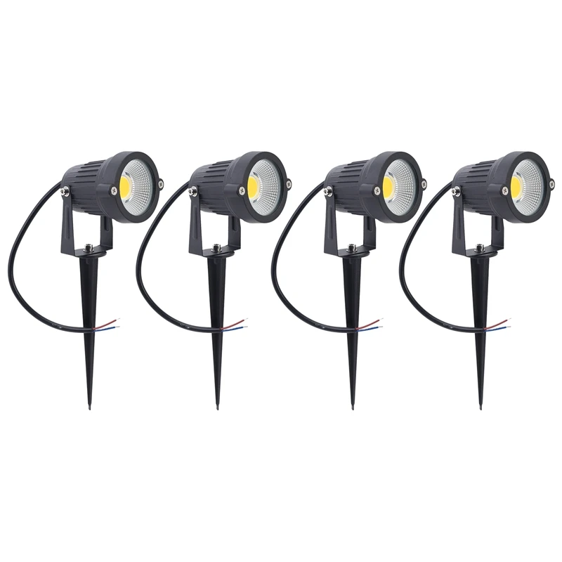 

4 шт., Светильники для ландшафта, 5 Вт, 12 В