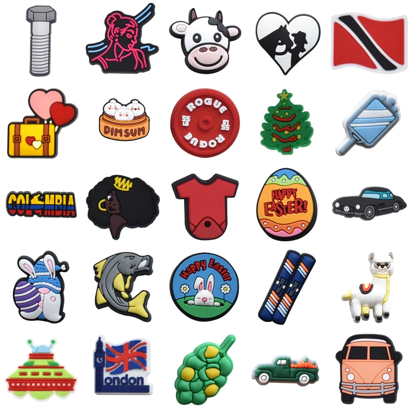 

Decorations for Croc Set Jeans Para Pins Boy Shoe Charms Kids Packs Girl Gifts Wholesale Bulk Women Charm Men Shoes Accessories