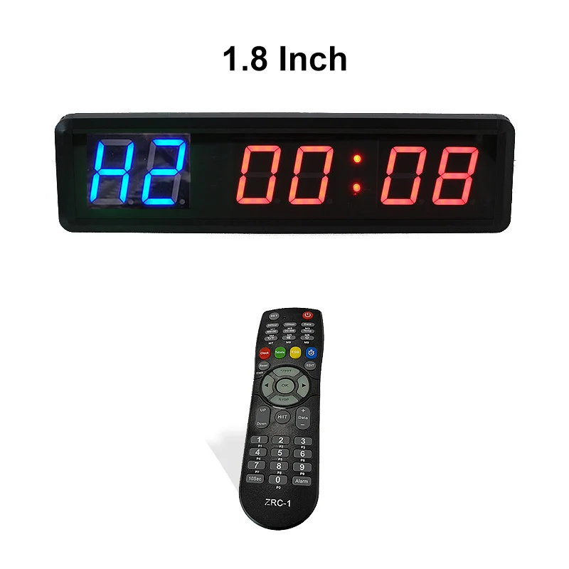

New Wall Mounted Multifunctional Gym Interval Workout Timer Indoor Exercise Clock