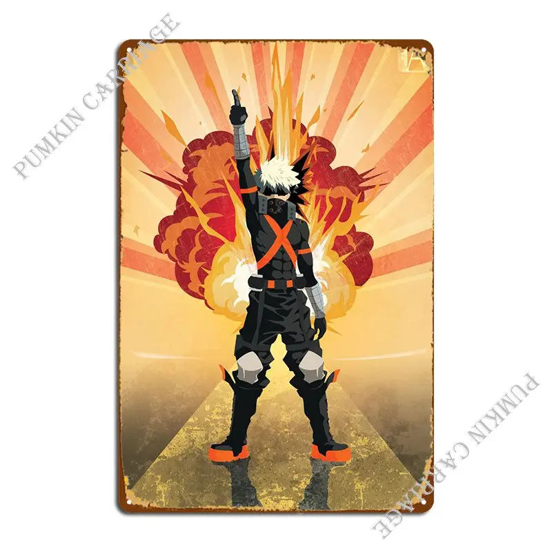 

Взрывобезопасный металлический знак My Hero, украшение для дома, гаража, кинотеатра, жестяной плакат