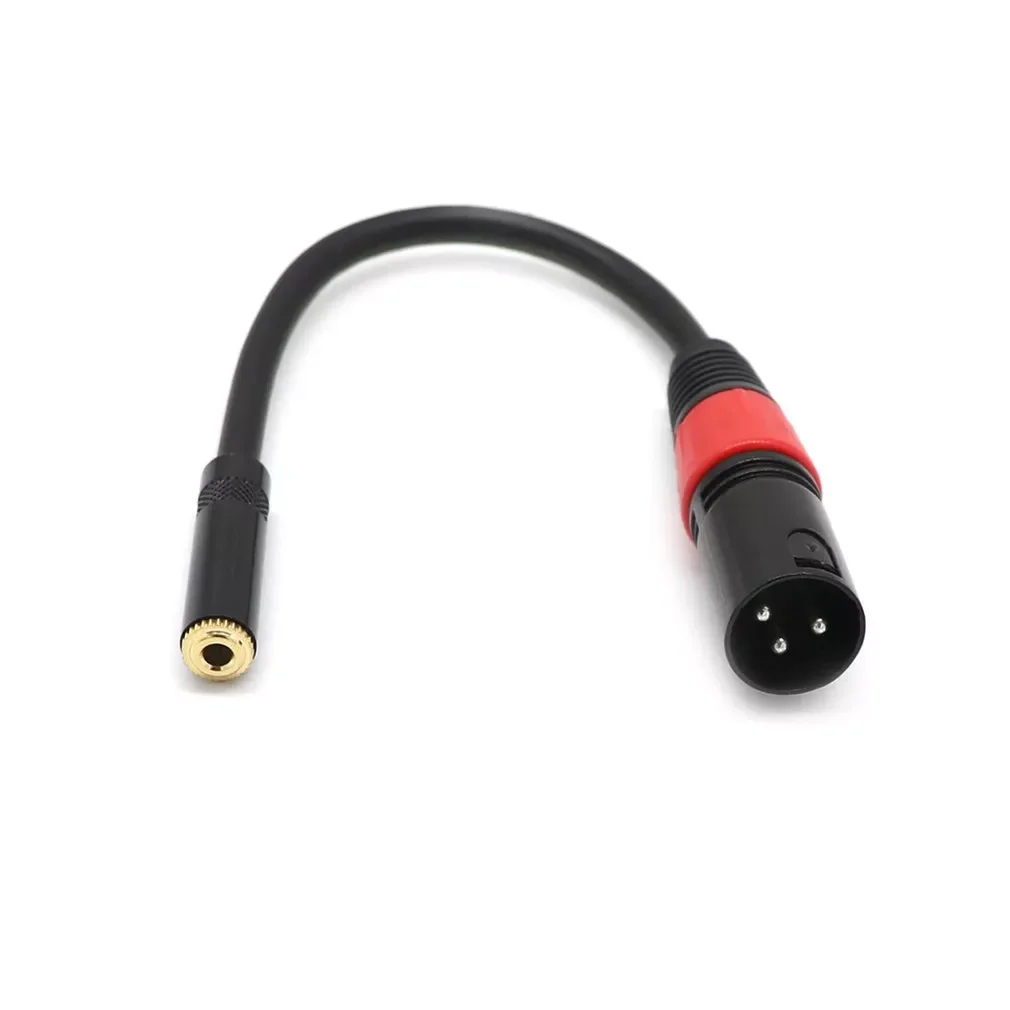 

XLR Audio cable to 3.5mm Female XLR Male Audio Line 3pin Line Cord Converter TRS 1/8 Inch Extension To Mic Cable Wire
