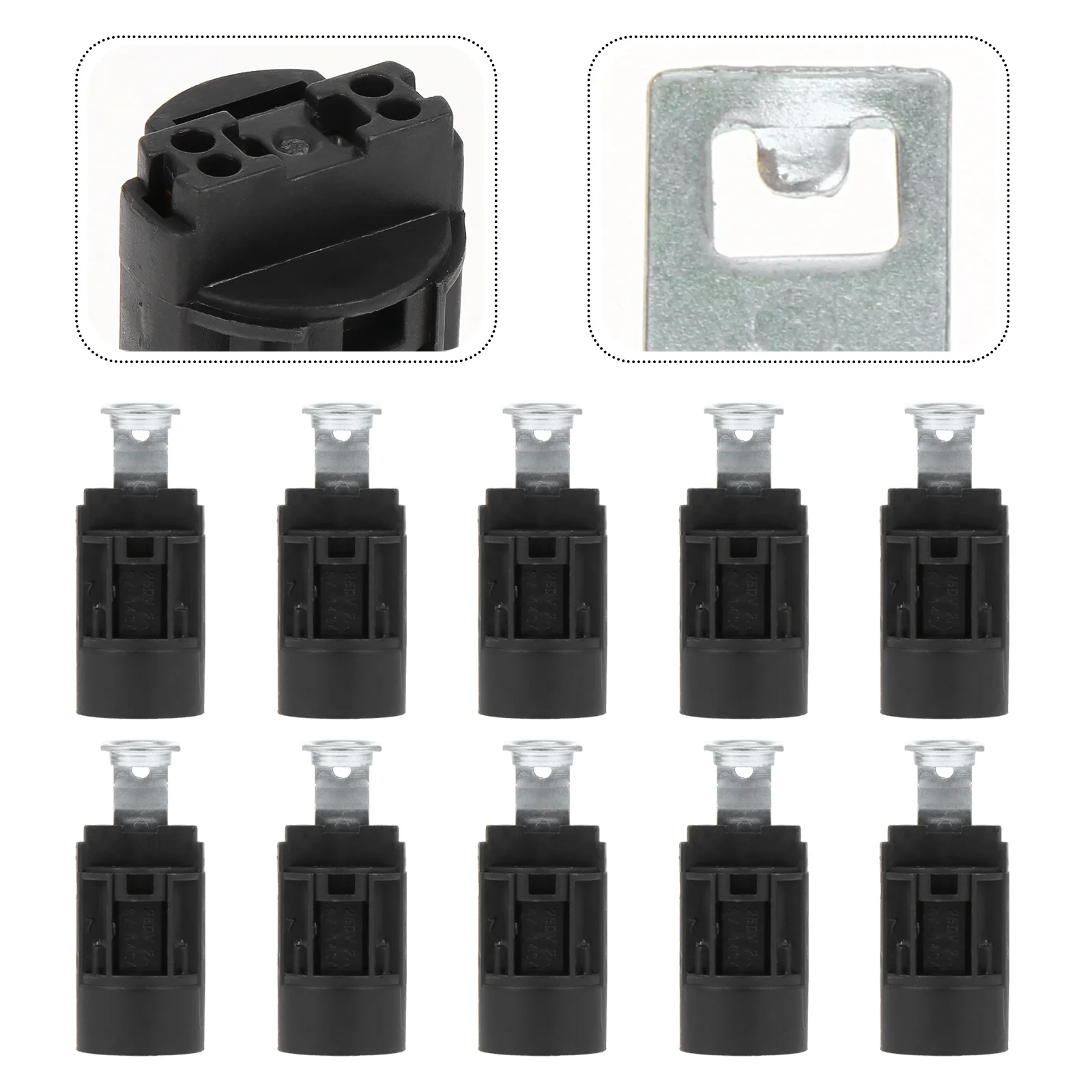 

10 Pcs Bulb Base Adapter Light Socket Outlet E14 Bulb Holders Lamp Holder Socket E27 Bulb E14 Lamp Holder LED Lamp Holder