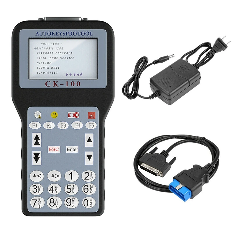 

CK-100 Auto Key Programmer V46.02 SBB The Latest Generation With 1024 Tokens For Toyota, Honda And Ford With US Plug